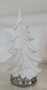 Figurka Choinka biała ceramiczna Eurofirany Tree