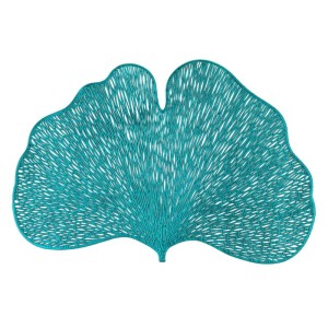 PODKŁADKA GINKO 30X45 CM TURKUSOWY
