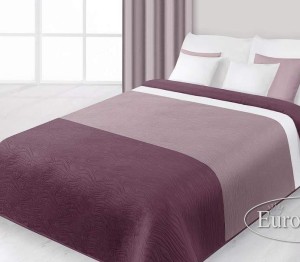 Narzuta pikowana 170x210 Eurofirany Tina fiolet