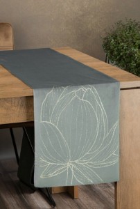 OBRUS BLINK 12 35X140 CM SZARY
