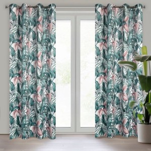 ZASŁONA GOTOWA MADERA 140X250 CM ZIELONY