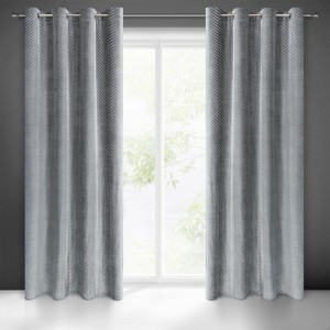 ZASŁONA GOTOWA LUSSI 140X250 CM STALOWY