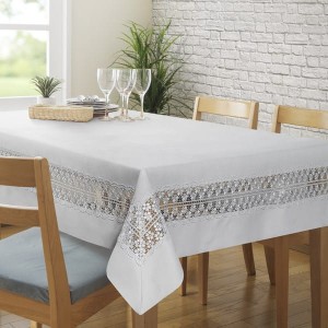 Obrus bieżnik EuroFirany 140x180 GRANADA sreb