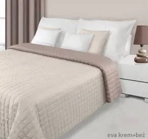 Narzuta 70x150 EVA EuroFirany dwustronna krem+beż