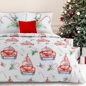 Pościel świąteczna SW/CANDY/POS/01 160x200 70X80/X2