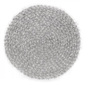 Podkładka glamour Eurofirany 38cm Clare srebrny