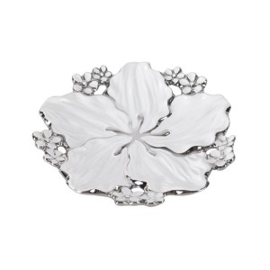 PATERA DEKORACYJNA SIENA (03) O 20 X 3 CM BIAŁY