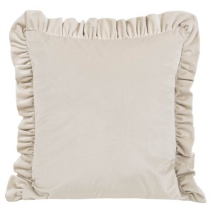 POSZEWKA VELVET 25 45 X 45 CM KREMOWY