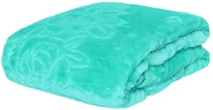 Koc z mikrofibry 160x210 Elway mięta