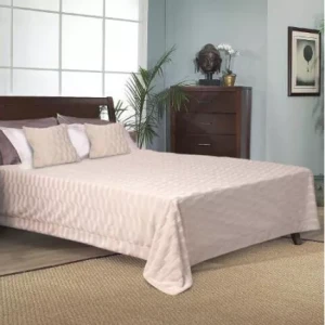 Poszewka pluszowa 40x40 Royal krem dekoracyjna