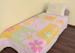 Narzuta dziecięca 170x210 z poszewką Eurofirany 3 różowa