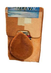 Zestaw dywaników łazienkowych dywanik 3 części