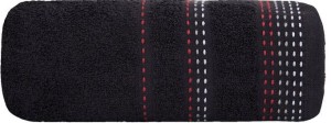 Ręcznik ręczniki 70x140 EuroFirany POLA czarny %%%