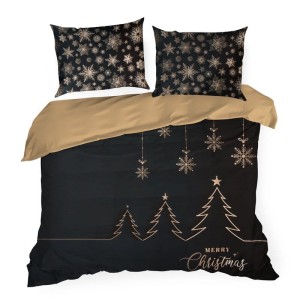 Świąteczna pościel bawełniana 200x220 Astra Eurofirany