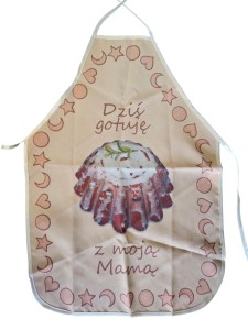 Fartuch dziecięcy Dziś gotuję z Moją Mamą