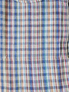 Ścierka kuchenna kratka niebieska