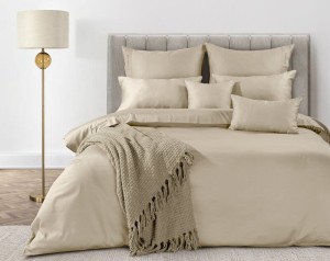 POŚCIEL ELEGANT1D 160 X 200 CM BEŻOWY