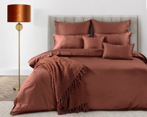 POŚCIEL ELEGANT1I 160 X 200 CM MARSALA