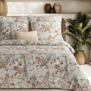 KOMPLET POŚCIELI SATYNOWEJ SPRING 47 220 X 200 CM BIAŁY