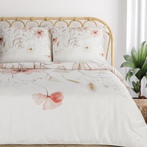 KOMPLET POŚCIELI SATYNOWEJ PREMIUM24 140 X 200 CM BIAŁY