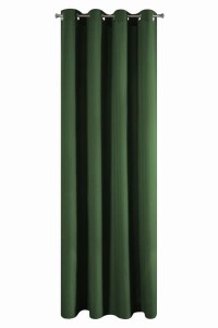 Zasłona gładka 140x250 EuroFirany MIRONA c.zielony
