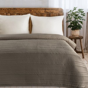 NARZUTA TARA 170 X 210 CM BRĄZOWY