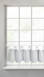 FIRANA GOTOWA SEVILLA NA SZELKACH 150 X 30 CM BIAŁY