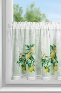 FIRANA GOTOWA CLOE NA TAŚMIE 150 X 60 CM BIAŁY