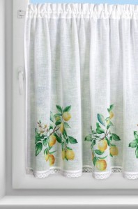 FIRANA GOTOWA CLOE NA TAŚMIE 150 X 90 CM BIAŁY