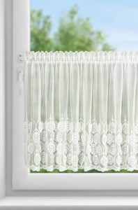 FIRANA GOTOWA NIRA NA TAŚMIE 150 X 70 CM KREMOWY