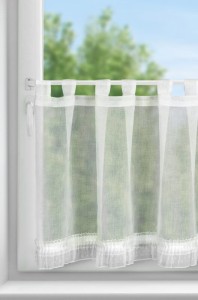 FIRANA GOTOWA MARY NA SZELKACH 150 X 60 CM BIAŁY