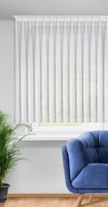 FIRANA GOTOWA RUBY 230 X 170 CM BIAŁY