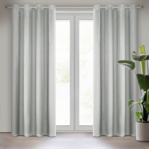 ZASŁONA GOTOWA RITA 140 X 250 CM SREBRNY