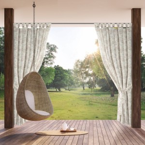 ZASŁONA GOTOWA GARDEN 12 NA SZELKACH 155 X 200 CM KREMOWY