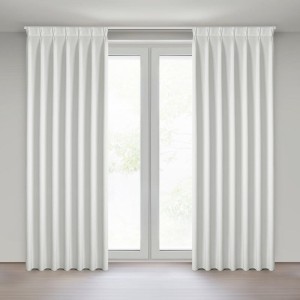 ZASŁONA GOTOWA MELANIE 80 X 270 CM BIAŁY