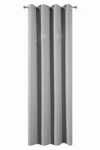 Zasłona gotowa 140x250 EuroFirany YVETTE stalowy