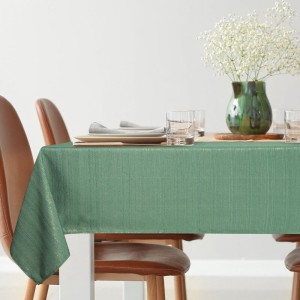 OBRUS GLAMO 140 X 260 CM ZIELONY