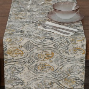 OBRUS BOCONO 40 X 180 CM MUSZTARDOWY