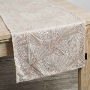 OBRUS GOJA 40 X 140 CM KREMOWY