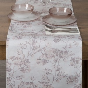 OBRUS GARDEN 40 X 140 CM KREMOWY