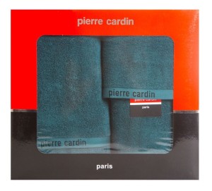 RĘCZNIKI KOMPLET 3CZĘŚCI PIERRE CARDIN EVI c.turkus