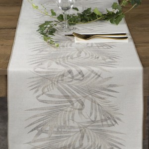 OBRUS INES 11 40 X 180 CM BEŻOWY