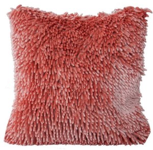 Poszewka dekoracyjna 40x40 EuroFirany SHAGGY morel