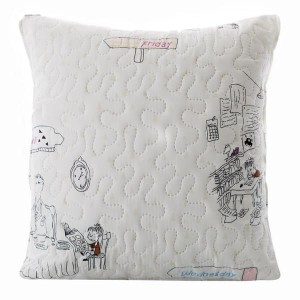 Poszewka do narzuty STORY 40x40 EuroFirany krem