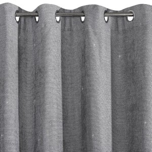 Zasłona gotowa 140x250 EuroFirany SALINA stalowy