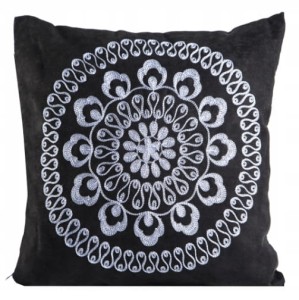 Poszewka Eurofirany Visby 45x45 czarna