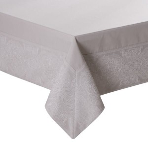 Obrus 85x85 ornament EuroFirany CARIEL beżowy