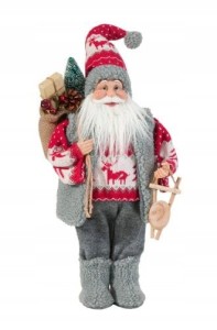 MIKOŁAJ OZDOBY CHOINKOWE EUROFIRANY IWO2 16X24X45