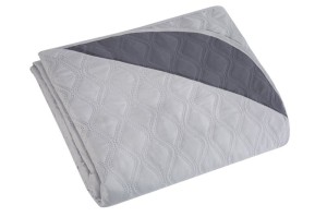 Narzuta pikowana 220x240 VIKI EuroFirany stal+sreb