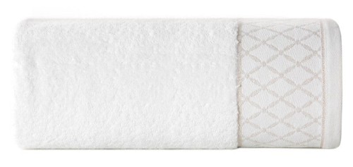 RĘCZNIK LAYLA (01) 50 X 90 CM BIAŁY